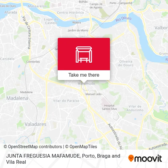 JUNTA FREGUESIA MAFAMUDE map