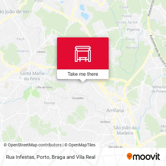Rua Infestas map