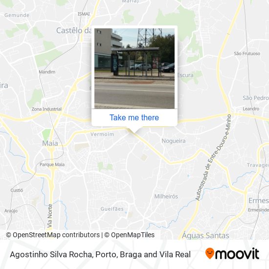 Agostinho Silva Rocha map