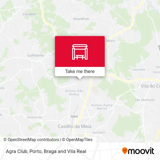Agra Club map