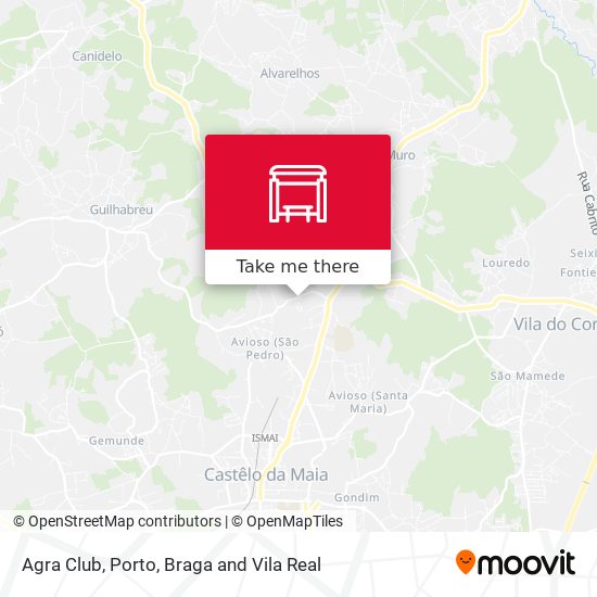 Agra Club map