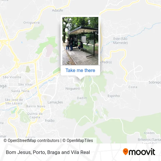 Bom Jesus map