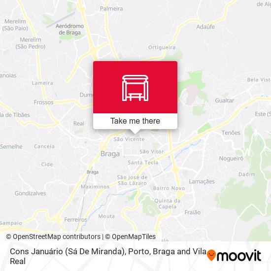 Cons Januário (Sá De Miranda) mapa