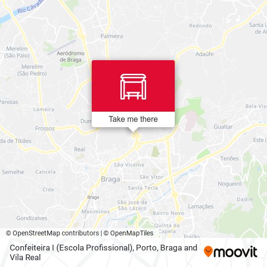 Confeiteira I (Escola Profissional) mapa
