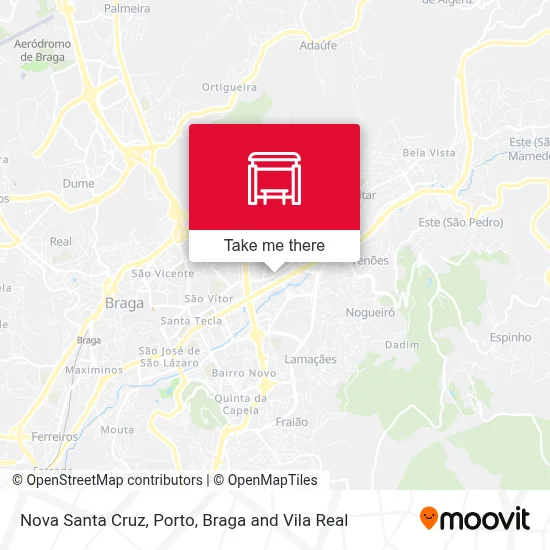 Nova Santa Cruz map