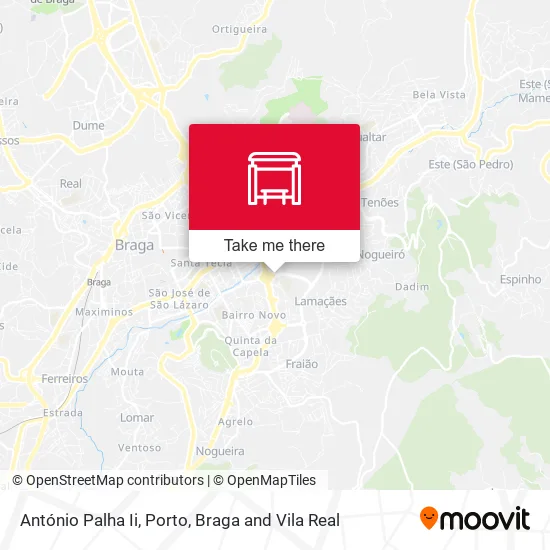 António Palha Ii map