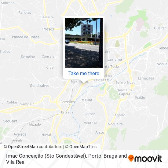 Imac Conceição (Sto Condestável) mapa