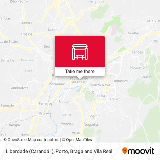 Liberdade (Carandá I) map