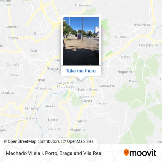 Machado Vilela I map