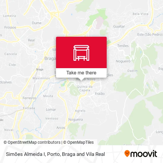 Simões Almeida I map