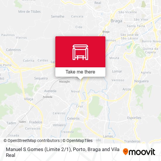 Manuel S Gomes (Limite 2/1) map