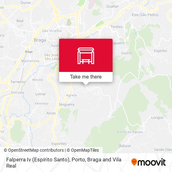 Falperra Iv (Espírito Santo) mapa