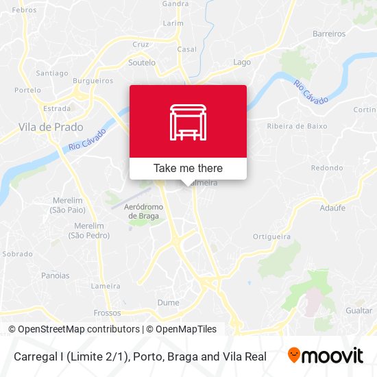 Carregal I (Limite 2/1) mapa