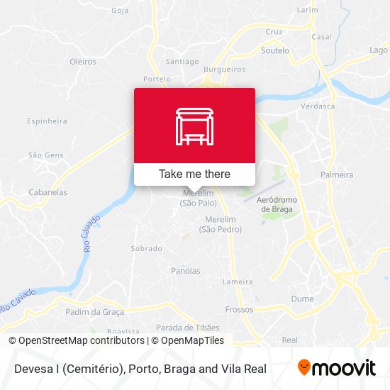 Devesa I (Cemitério) mapa