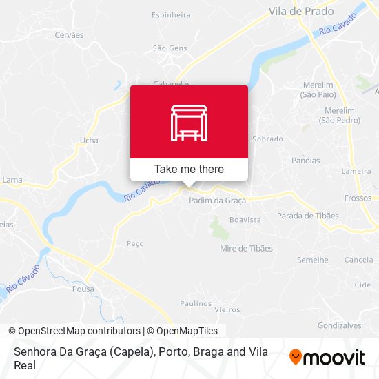 Senhora Da Graça (Capela) mapa