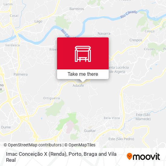 Imac Conceição X (Renda) mapa