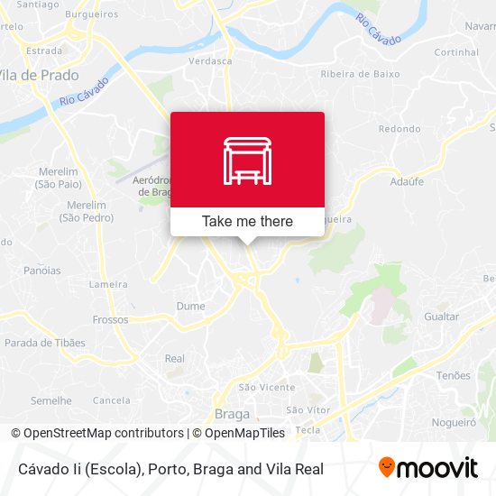 Cávado Ii (Escola) mapa