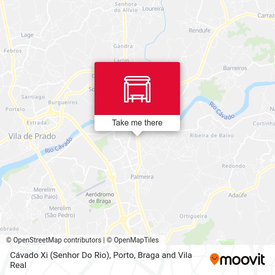 Cávado Xi (Senhor Do Rio) map