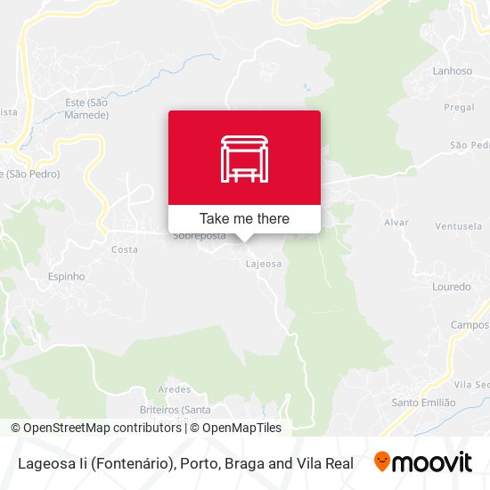 Lageosa Ii (Fontenário) map
