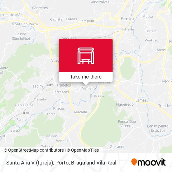 Santa Ana V (Igreja) mapa