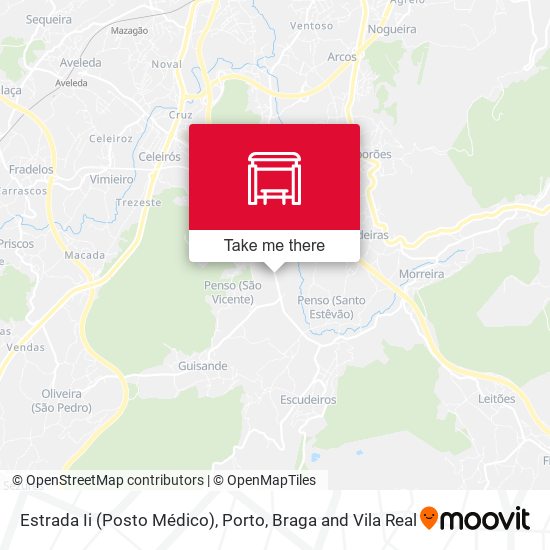Estrada Ii (Posto Médico) map