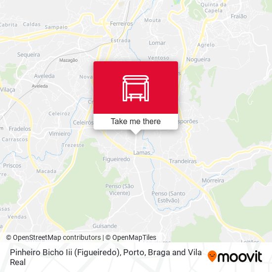 Pinheiro Bicho Iii (Figueiredo) mapa
