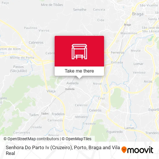 Senhora Do Parto Iv (Cruzeiro) map