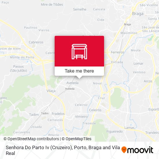 Senhora Do Parto Iv (Cruzeiro) map