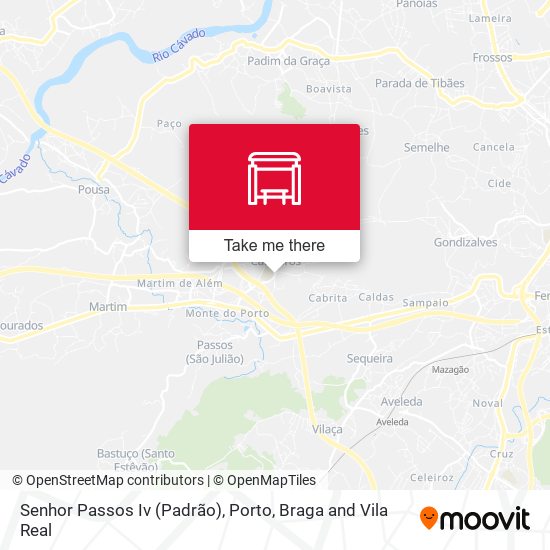 Senhor Passos Iv (Padrão) map