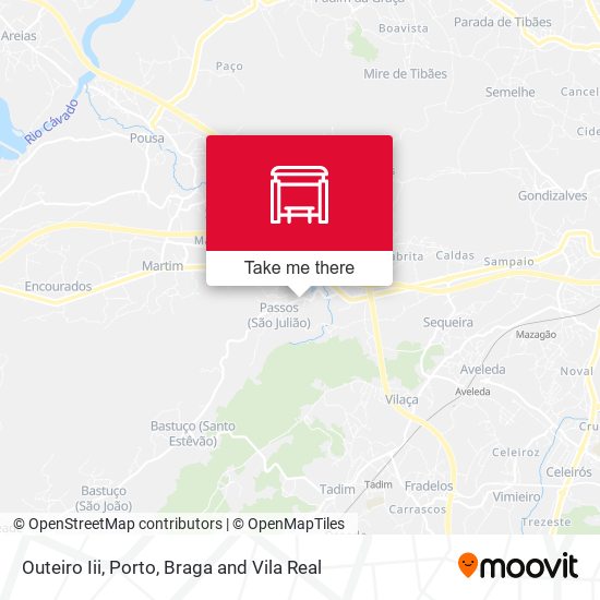 Outeiro Iii mapa