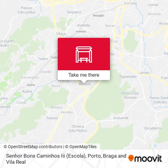 Senhor Bons Caminhos Iii (Escola) mapa