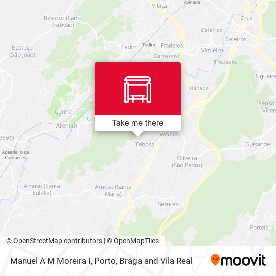 Manuel A M Moreira I mapa
