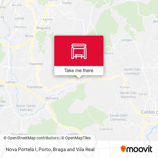 Nova Portela I mapa