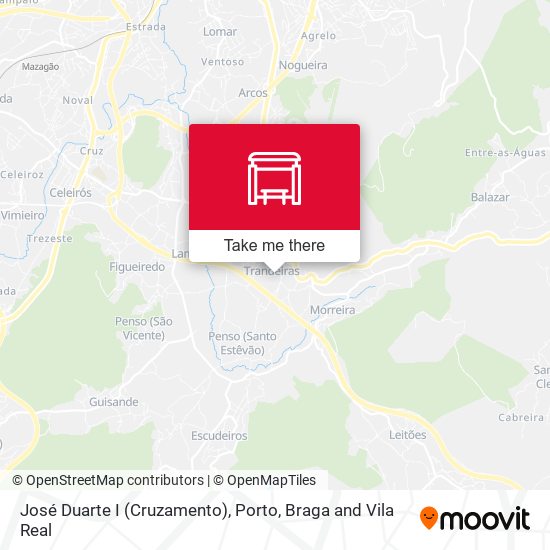 José Duarte I (Cruzamento) mapa