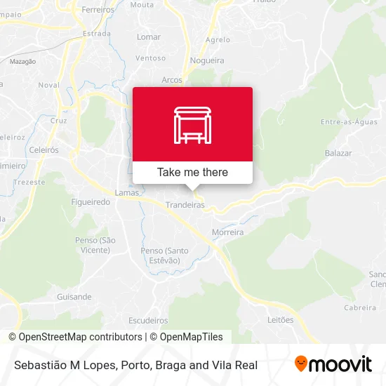 Sebastião M Lopes map