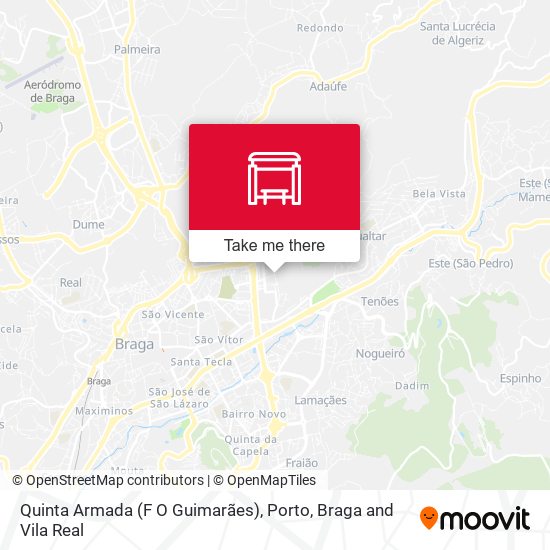 Quinta Armada (F O Guimarães) map