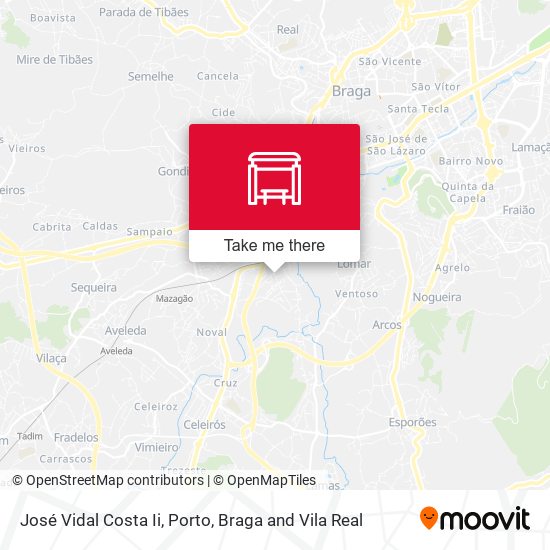 José Vidal Costa Ii mapa
