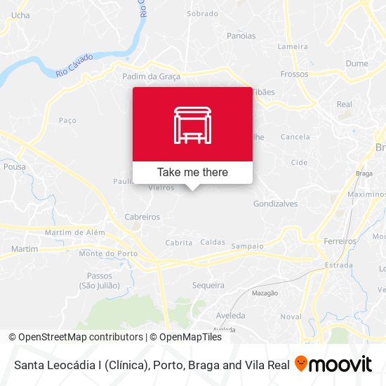 Santa Leocádia I (Clínica) map