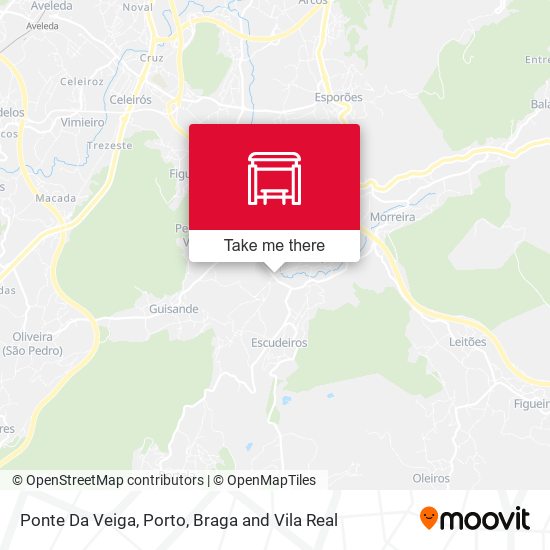 Ponte Da Veiga mapa