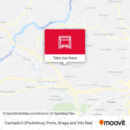Cachada Ii (Paulinhos) mapa