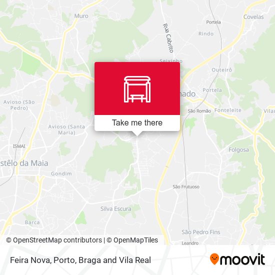 Feira Nova mapa