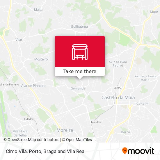 Cimo Vila mapa