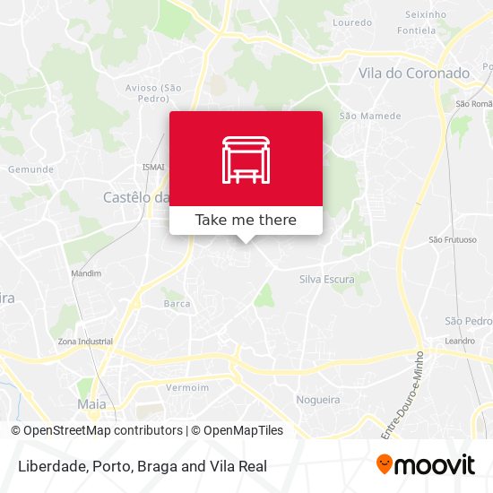 Liberdade mapa