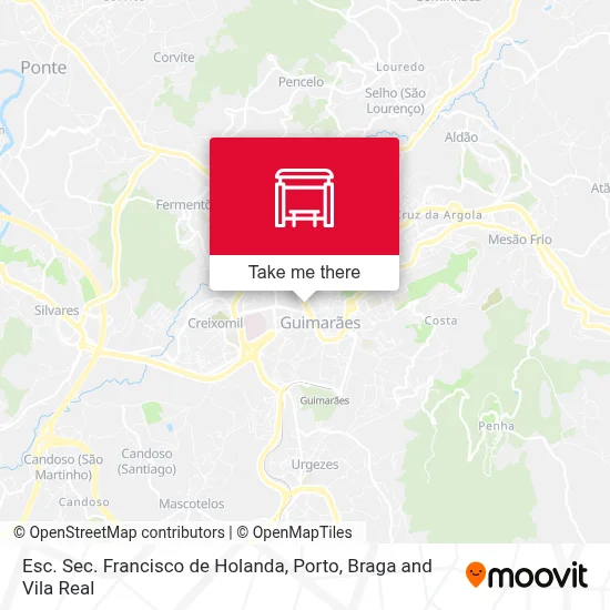 Esc. Sec. Francisco de Holanda map