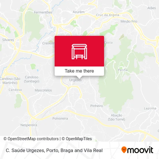 C. Saúde Urgezes map