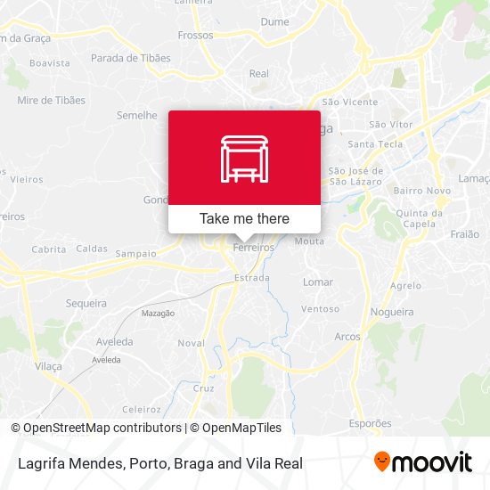 Lagrifa Mendes mapa