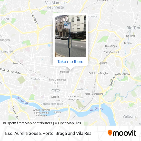 Esc. Aurélia Sousa map