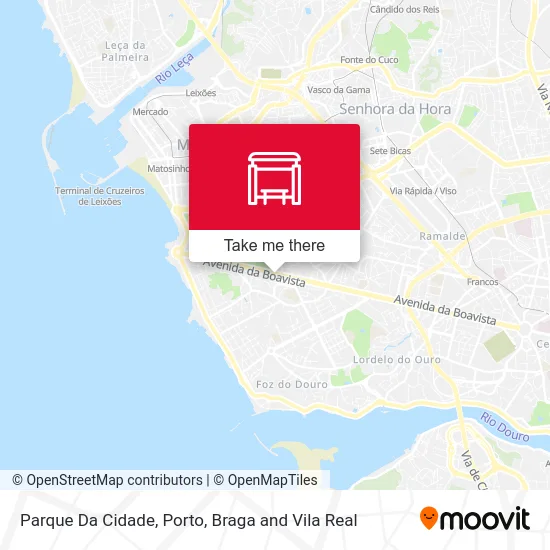 Parque Da Cidade map