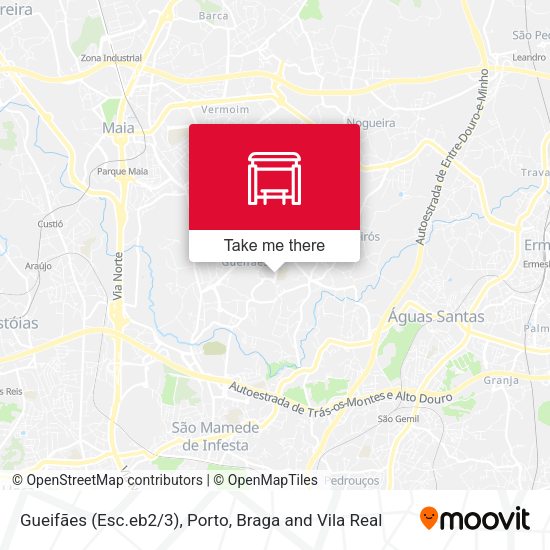 Gueifães (Esc.eb2/3) mapa