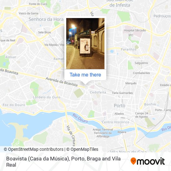 Boavista (Casa da Música) mapa